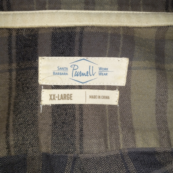 Purnell flannel button down shirt - Picture 9 of 10